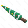 Squeaky rubber toy Christmas tree L21*W5*H5CM Green&White