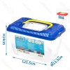 Handy breeding box L21.5*W13.5*H14CM Blue Red