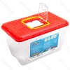Handy breeding box L32.5*W21*H20CM Blue Red
