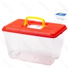 Handy breeding box L32.5*W21*H20CM Blue Red