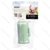 Waste bag dispenser L8.5*W4.8cm Green With 1 roll of waste bags