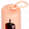 Waste bag dispenser L9*W4.3cm Pink&Blue&Green With 1 roll of waste bags