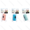 Waste bag dispenser L9*W4.3cm Pink&Blue&Green With 1 roll of waste bags