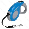Flowing light automatic retractable leash 3m Webbing L300W1.0cm Product L15.5*W9.1*H3.0cm Black Blue Green