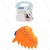 Squeaky rubber toy One-eyed monster L10*W6.5*H9.5CM Orange