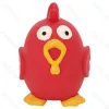 Squeaky rubber toy Bird L6.5*W6.5*H9.3CM Blue&White Yellow&Blue Red