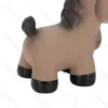 Squeaky rubber toy Donkey L12*W5.7*H12CM & L12*W6.2*H14.2CM Grey Brown