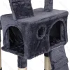 Cat tree L58*W72*H170cm Dark grey