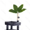 Nobleza Cat tree L77*W40*H190cm (Leaf not included) Leaf 32cm Dark grey
