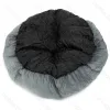 Pet bed Single item PV plush Round D70*H18cm Grey