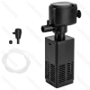 Filtr akwariowy 3W 300 l/h czarny 14x4x7 cm z wiadrem