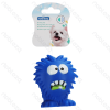 Squeaky rubber toy Spiky monster L8*W6.2*H9.5CM Purple