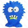 Squeaky rubber toy Spiky monster L8*W6.2*H9.5CM Purple