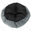 Pet bed Single item PV plush Round D70*H18cm Grey