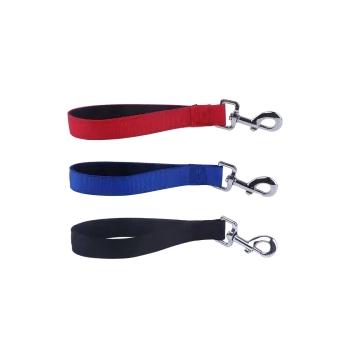 Krótka smycz szkoleniowa treningowa 25 cm 3 kolory Nobleza — zdjęcie 3