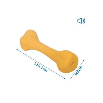 Piszcząca zabawka w kształcie kości dla psa Nobleza model 273230343 — zdjęcie 2