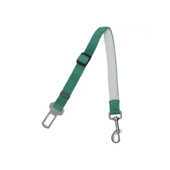 Pas samochodowy bawełniany 2 cm x 40-60 cm zielono-niebiesko-fioletowy — zdjęcie 4