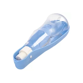 Butelka na napoje 413 ml niebieska 23,5x7,9 cm — zdjęcie 2