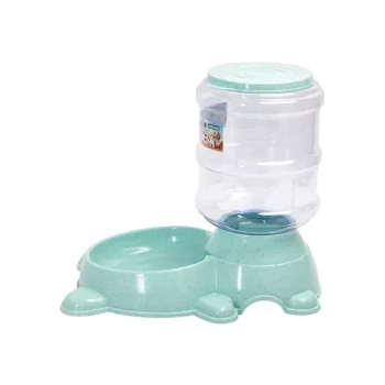 Automatyczne karmidło miś 3,8 l zielone 34x24x30 cm — zdjęcie 4