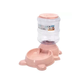 Automatyczne karmidło miś 3,84 l różowe 34x23,8x30 cm — zdjęcie 2