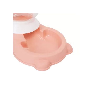 Automatyczne karmidło 2,31 l różowe 28,3x19,2x30,2 cm — zdjęcie 6