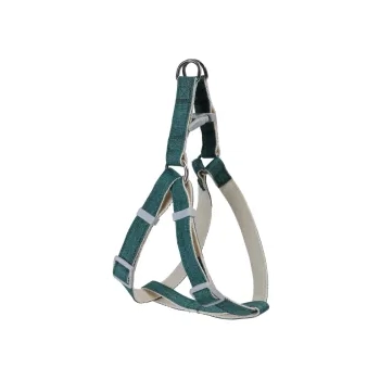 Szelki lniano-konopne M 2x40-60 cm czarne zielone brązowe — zdjęcie 6