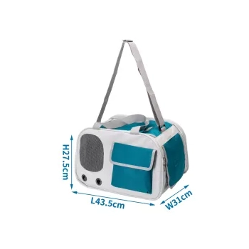 Torba na głośnik 43,5x31x27,5 cm ciemnozielona — zdjęcie 6