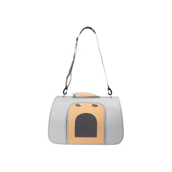 Nosidełko dwukolorowe z przodem 47,5x27x28,5 cm żółte — zdjęcie 5