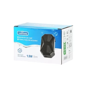 Pompa powietrza 1,5W 1,5L/min czarna 9,7x6x4,7 cm cicha — zdjęcie 6