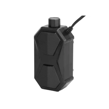 Cicha pompa powietrza 3,5W 2x2L/min czarna 14,5x7,4x5,8 cm — zdjęcie 3