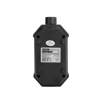 Cicha pompa powietrza 3,5W 2x2L/min czarna 14,5x7,4x5,8 cm — zdjęcie 5