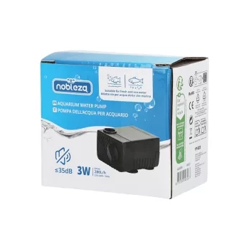Pompa wodna 3W 280 l/h czarna 5,4x4,3x3 cm — zdjęcie 3