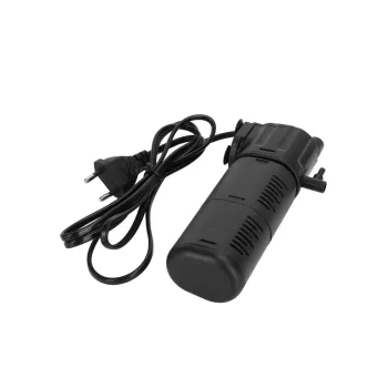 Filtr akwariowy 3W 350 l/h czarny 15,5x8x25 cm — zdjęcie 6