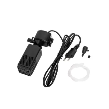 Filtr akwariowy 3W 300 l/h czarny 14x4x7 cm z wiadrem — zdjęcie 6