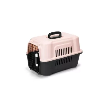 Transporter lotniczy różowo-czarny do 5 kg Nobleza — zdjęcie 3