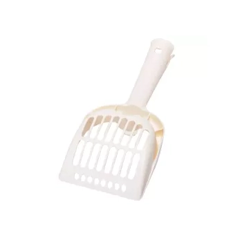 Łopatka do żwirku 26x11,6x3,5 cm biała — zdjęcie 4