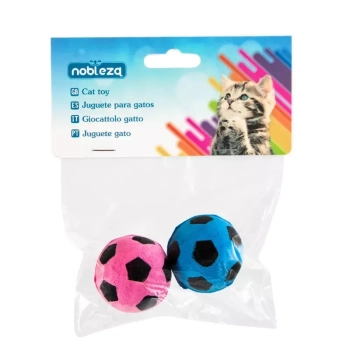 Zabawka - czterokolorowa piłka futbolowa Nobleza