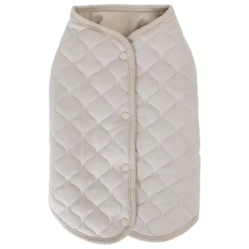 Pikowana kamizelka Calabash S-25cm różowa, beżowa, szara