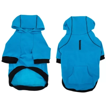 Wodoodporna bluza z kapturem z kieszenią na zamek M-30cm Różowy Szary Niebieski