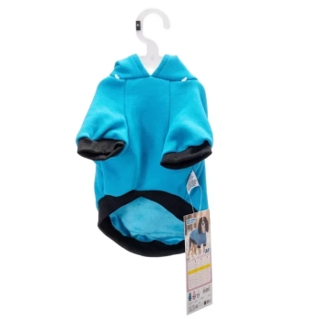 Wodoodporna bluza z kapturem z kieszenią na zamek M-30cm Różowy Szary Niebieski