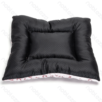 3-piece set of flannel clipping and carving cushion L50*W40*H6cm L65*W55*H7cm L80*W70*H8cm Pink