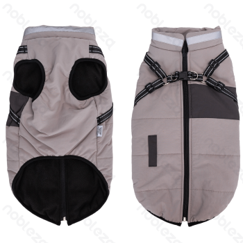 Reflective harness water-resistant cotton clothes S-25cm Grey Blue Pink