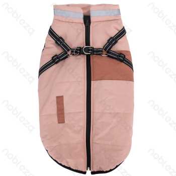 Reflective harness water-resistant cotton clothes XL-40cm Grey Blue Pink