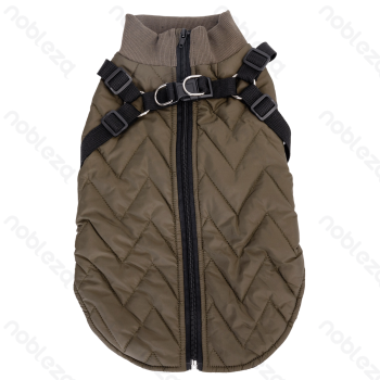 Solid color harness water-resistant cotton clothes XS-20cm Black Red Green
