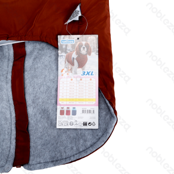 Color-block water-resistant vest 3XL-50cm Dark blue&Light blue Brown&Beige Red&Grey