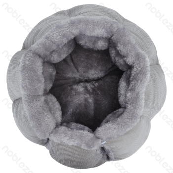 Bun-shaped cat bed L45*W45*H30cm Grey