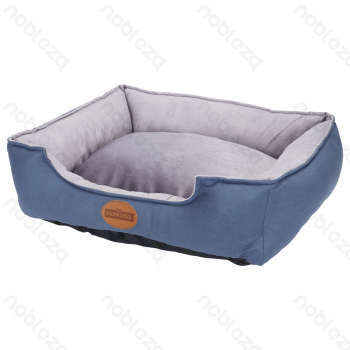 Waterproof fabric square bed three-piece set L50*W38*H18cm L60*W48*H20cm L70*W58*H21cm Blue