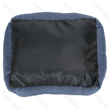 Waterproof fabric square bed three-piece set L50*W38*H18cm L60*W48*H20cm L70*W58*H21cm Blue