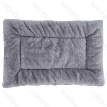 Flannel cushion with heart shape L100*W75cm Grey