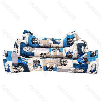 Square bed three-piece set S:48*58CM M：57*72CM L:65*83CM pattern assorted